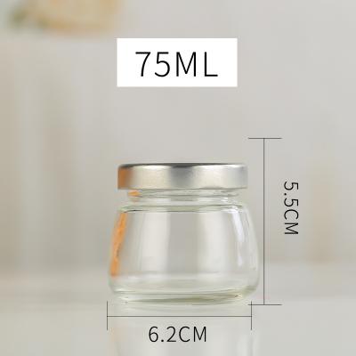 75ml glass jar